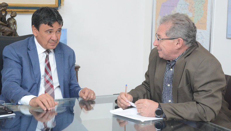 Governador Wellington Dias e deputado federal Assis Carvalho (PT-PI)