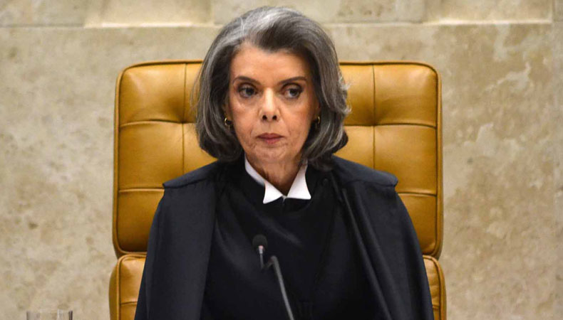 Ministra Cármen Lúcia, presidente do Supremo Tribunal Federal
