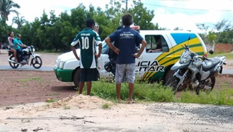 A polícia continua em diligências 