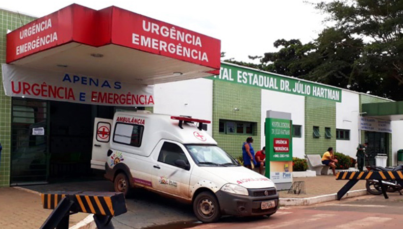 O idoso foi encaminhado para o hospital