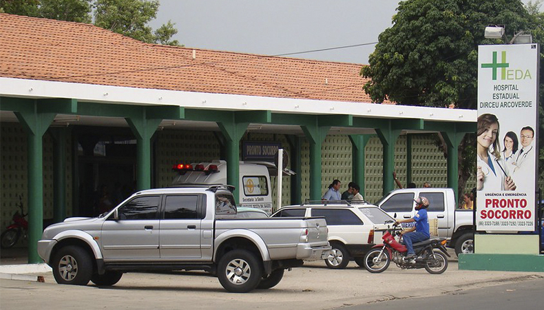 Hospital Estadual Dirceu Arcoverde, em Parnaíba