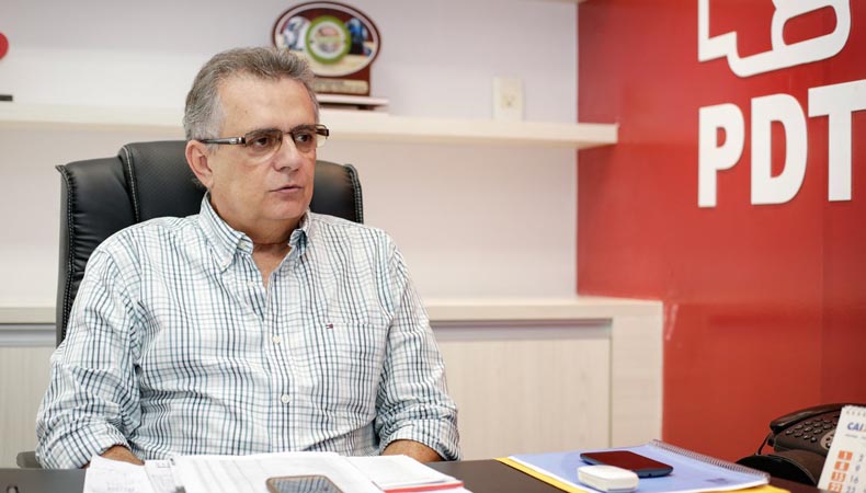 Presidente Estadual do PDT, Flávio Nogueira