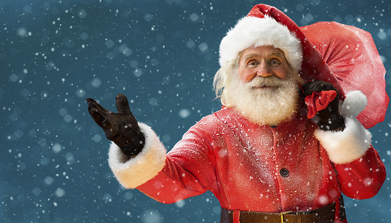 Papai Noel vai ser farto com os poderosos?! / Foto: VEJA