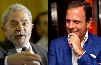 Ex-presidente Lula e João Dória no Nordeste