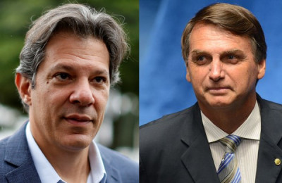 DATAFOLHA: Números de Haddad e Bolsonaro são os mais lembrados