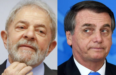 Agora só se fala em Lula e Bolsonaro!