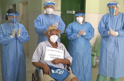 Três pacientes de Campo Maior vencem a COVID-19 e são apaludidos