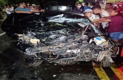 PRF constata que motorista embriagado causou acidente no PI