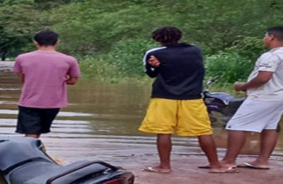 Homem morre após carro ser levado durante forte chuva no Piauí