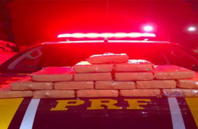 PRF apreende 20 kg de cocaína dentro da lataria de um carro no Piauí