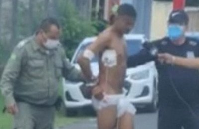 Homem baleado em show de forró tenta fugir de hospital na cidade de Floriano-PI