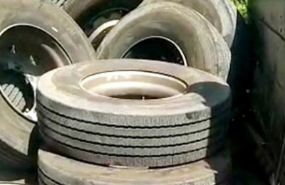 Motorista é raptado e criminosos tentam roubar pneus de carreta bitrem no Piauí