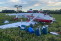 Avião que caiu em Mato Grosso foi roubado no Piauí; três pessoas são presas