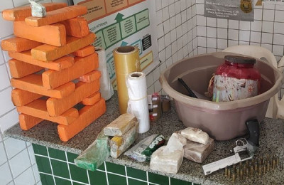 Força Tarefa descobre casa que era utilizada como laboratório de drogas no Piauí