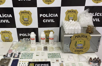 Polícia Civil realiza primeira apreensão da droga “Lágrimas de Shiva” no Piauí