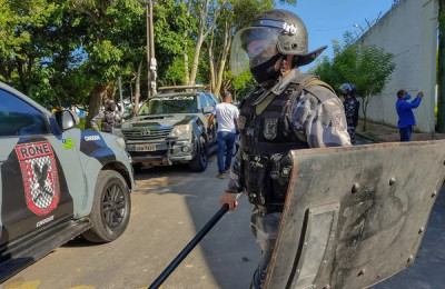 Polícia Militar controla princípio de rebelião entre menores infratores em Teresina