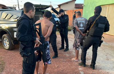 DRACO prende membros de uma faccção criminosa qua atuava em Teresina e Altos